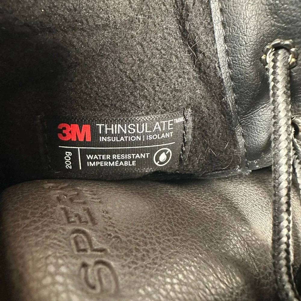 Sperry Boots‎ Mens 8.5 Gray Avenue Duck Boot Thinsulate Waterproof Winter Hiking